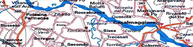 la cartina della gara e un corridore